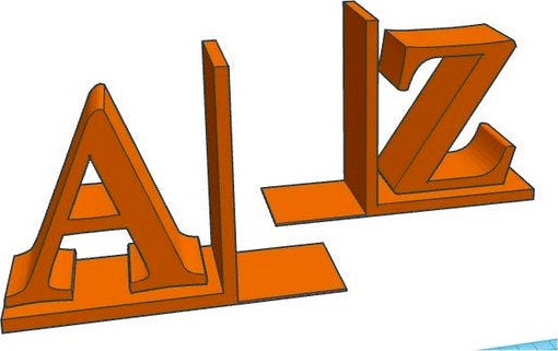 Book end A to Z