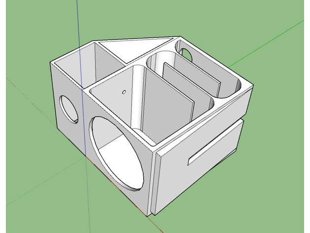 2.5" + 1" Speaker Enclosure