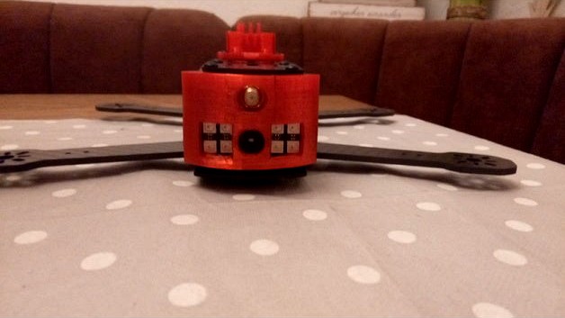 ZMR250 tail with LED/BUZZER and SMA mount