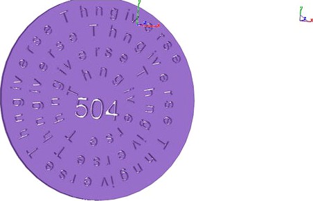 Thingiverse Drain screen