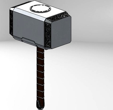 Mjolnir - Thor's Hammer Updated Version