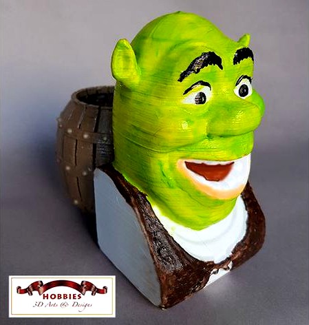 Shrek Pen Holder