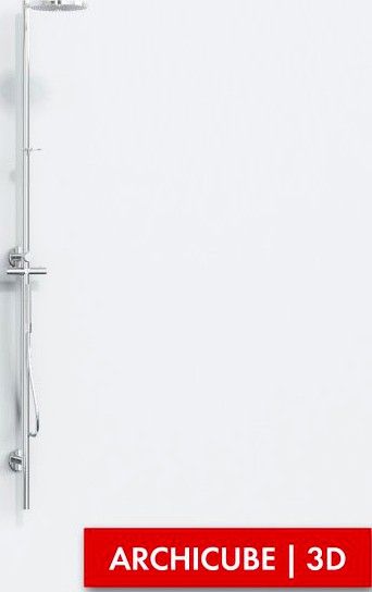 Shower Mixer 003 3D Model