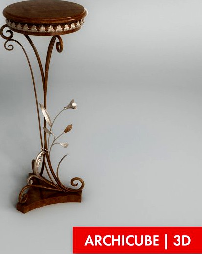 Table Stand 3D Model