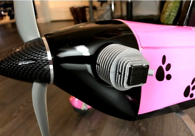 Panther Autogyro - Cowling with dummy engine