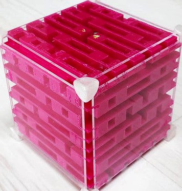 Maze Cube plus-II #1 'LOOM'