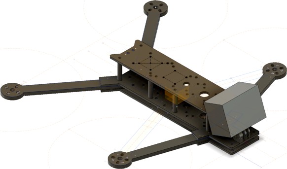 7 Inch Cinematic Quadcopter with GoPro Mount