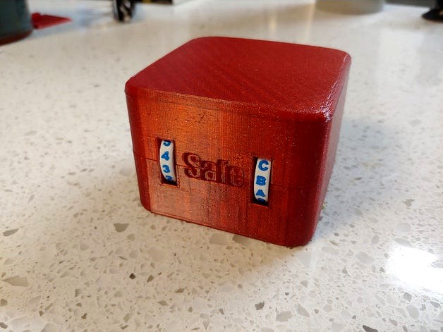 Safe Box with multicolor dials