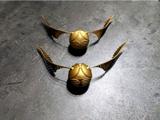 Golden Snitch - with infill - from two part