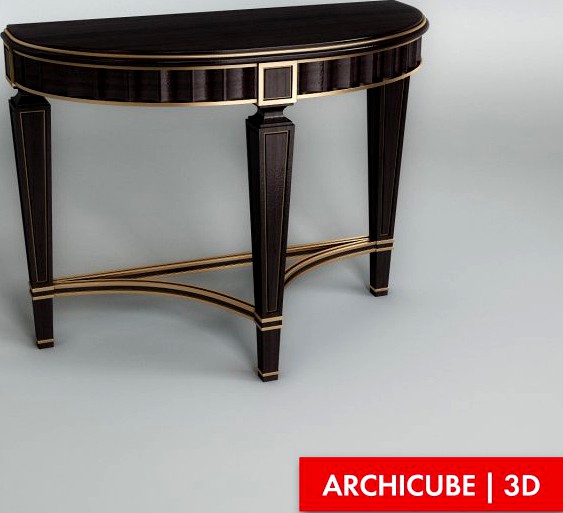Console table 004 3D Model