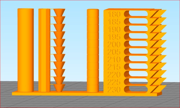Temp and Stringing Test model