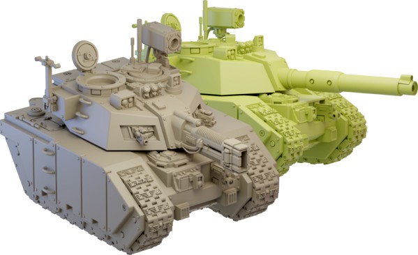 Raptor Tank Turret Pack 1