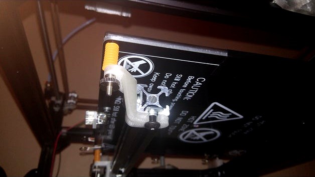 Alternative bed mounts for hypercube 3d printer