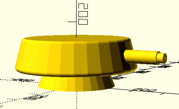 Simple Parameterized round turret