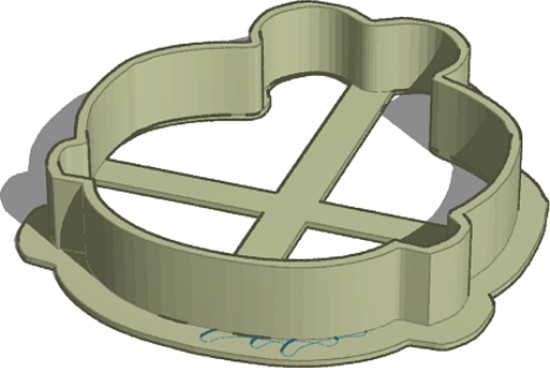 Mrs Claus Cookie Cutter