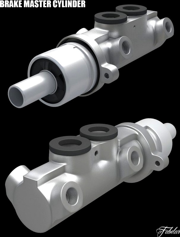 Brake master cylinder 3D Model
