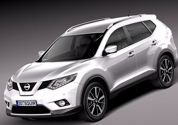 Nissan XTrail 2014 3D Model