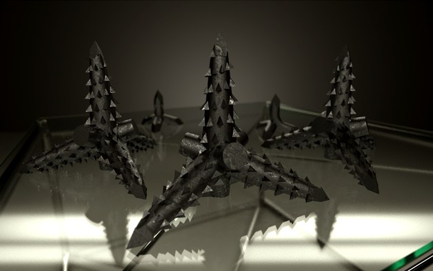 Suspiciously Evil Caltrops