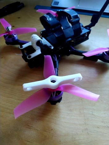 Drone propeller bolt remover