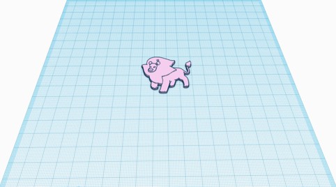 Steven Universe Lion Keychain