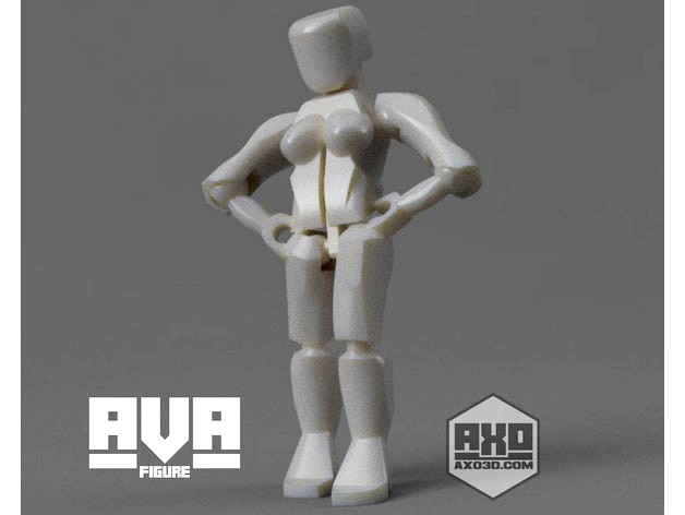 AVA - Awesome Action Figure Girl