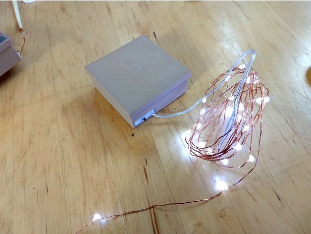 LED Light String Battery Box