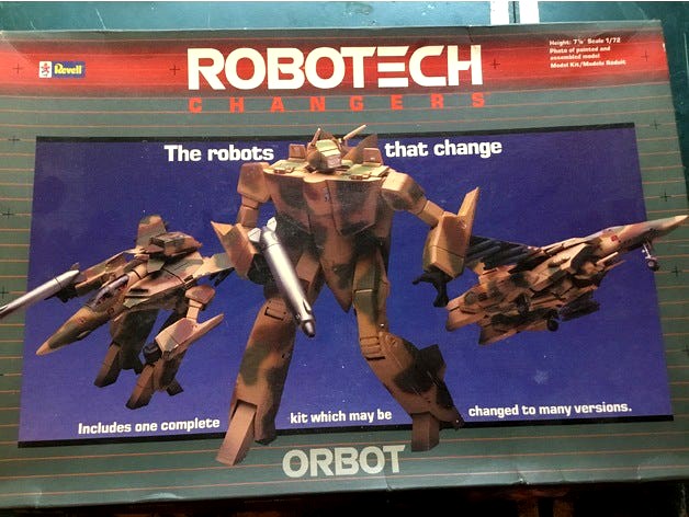 Robotech ORBOT changer (Valkyrie)