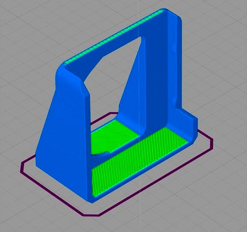 Extruder Fan Deflector for MK3s