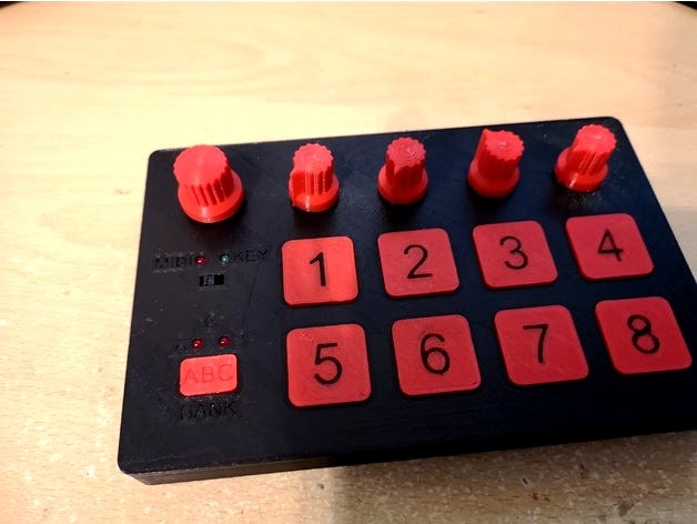 MIDI  Pololu Makro Keyboard Sample Pad