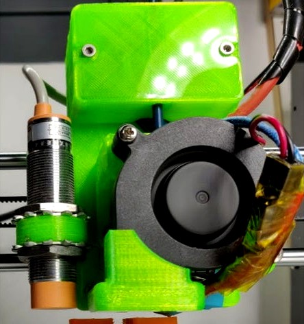 Anet A8 x-carriage with detachable head