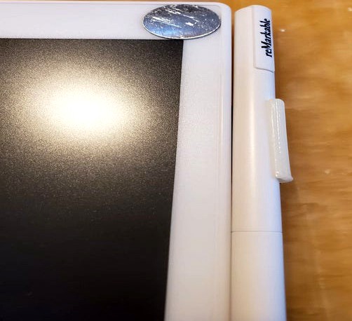 Pen holder for ReMarkable tablet