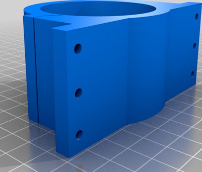 CNC Spindle mount for 52mm motor