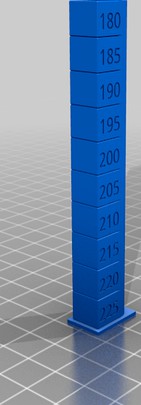 PLA Temp Test Tower