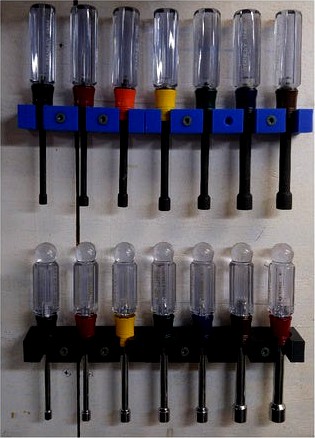 Nut Driver Rack