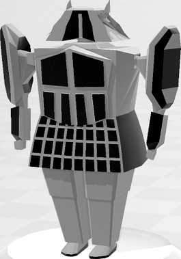 Robot Samurai Figure