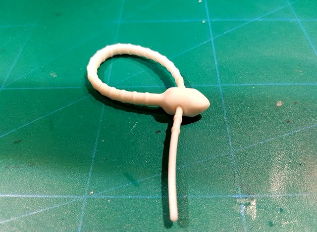 Silicone Zip tie mold