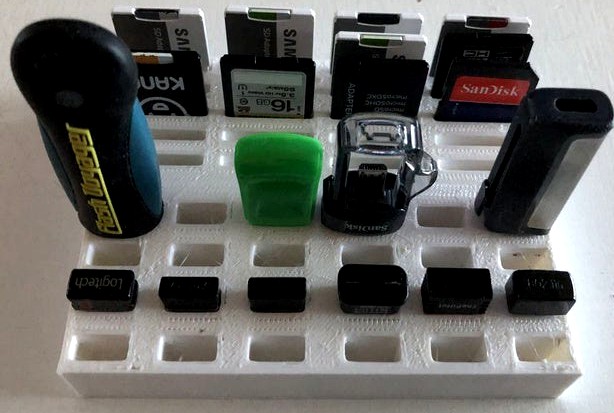 USB Dongle and SD Card Holder