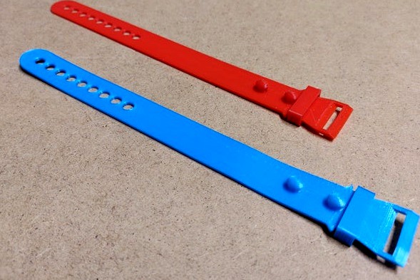 Strap with 2 sphere hook