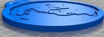 Flat Earth Medallion v2