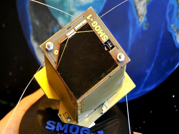 SMOG 1PQ Satellite model