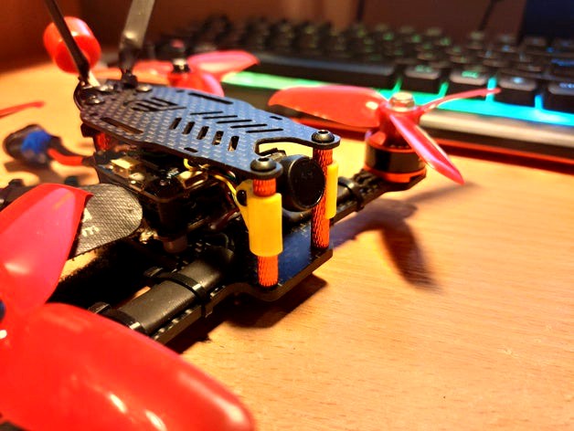 Micro FPV camera mount for M3 standoffs