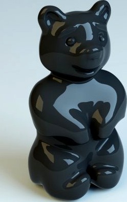 Bear figurine 3D Model