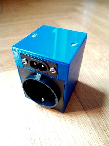 Socket Enclosure for ESP266 Moes QS-WiFi-D01 150W Dimmer