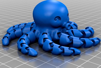 Octopus spiral non planar top