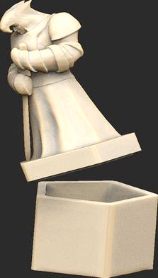 Fable Dragon Tower Statue Functional Box