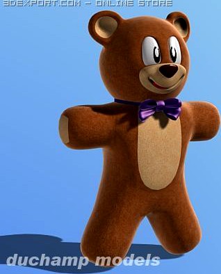 Teddy Bear 3D Model