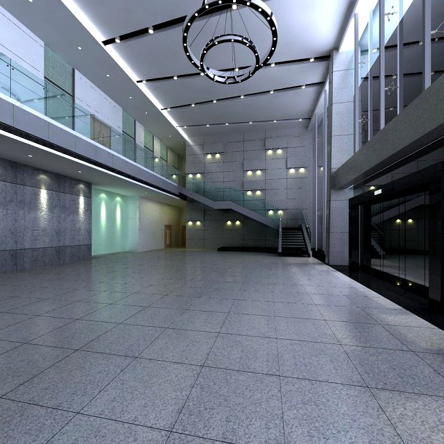 Lobby 118 3D Model
