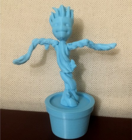 Baby Groot push puppet