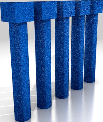 PCB button extension for DORK Bluetooth Amp