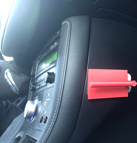 .45 Caliber Handgun Dashboard Mount